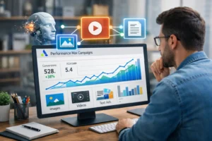 Optimización de recursos en performance max